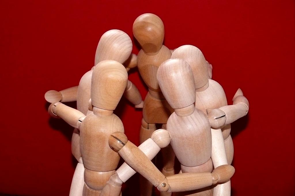 IntelliHome team collaborating in modern office